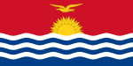 Flagge Kiribati /  Gilbertinseln