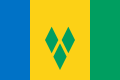 Flagge St. Vincent u. die Grenadinen